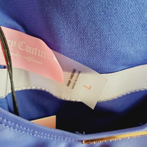 NWT Juicy Couture Foil Surf The Web Swimsuit L - Picture 3 of 7